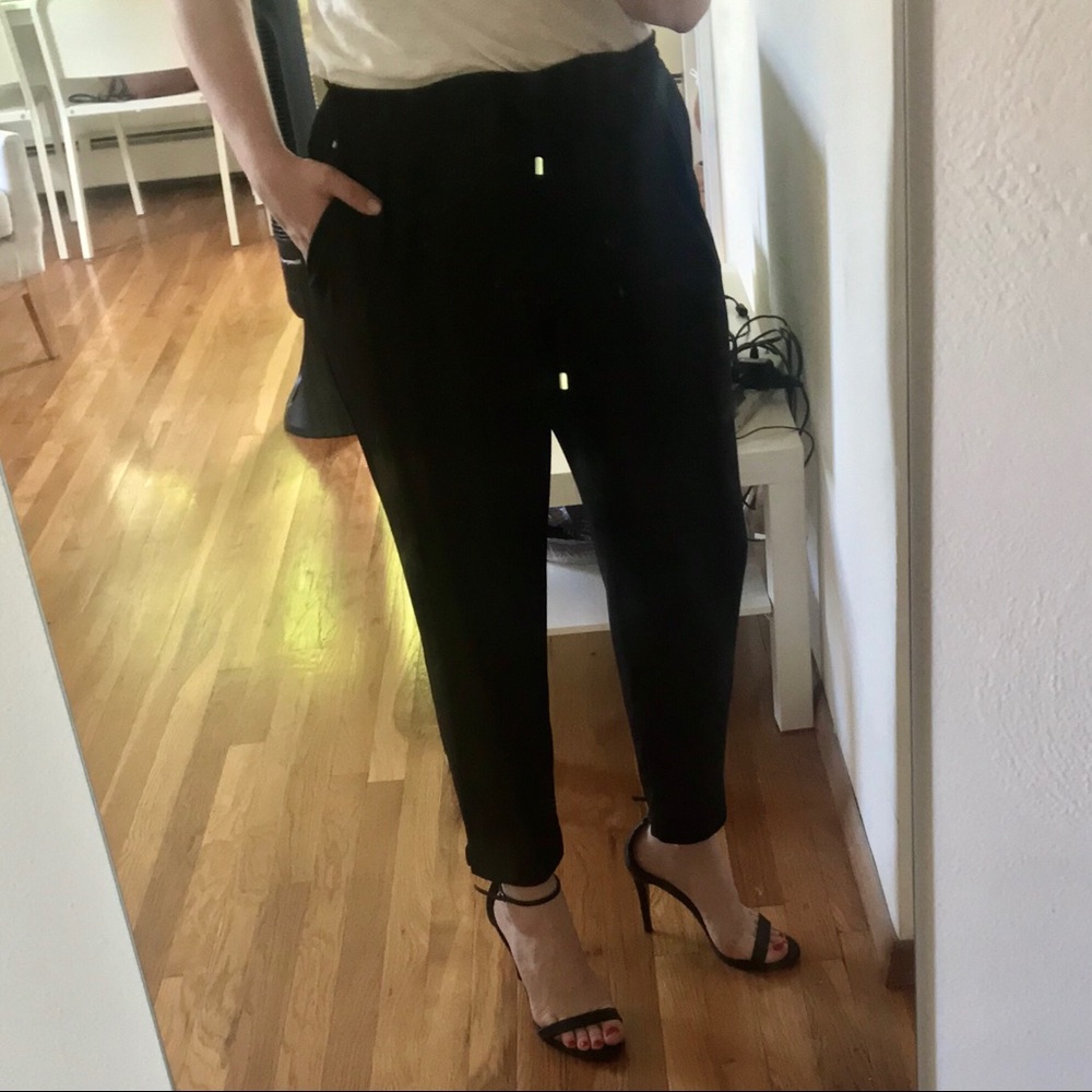 Zara Basic Collection Black Joggers